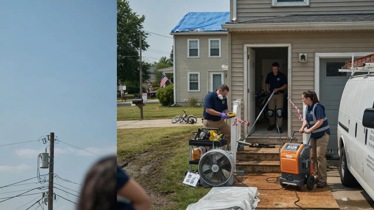Water Damage Repair in Pineville, LA near me